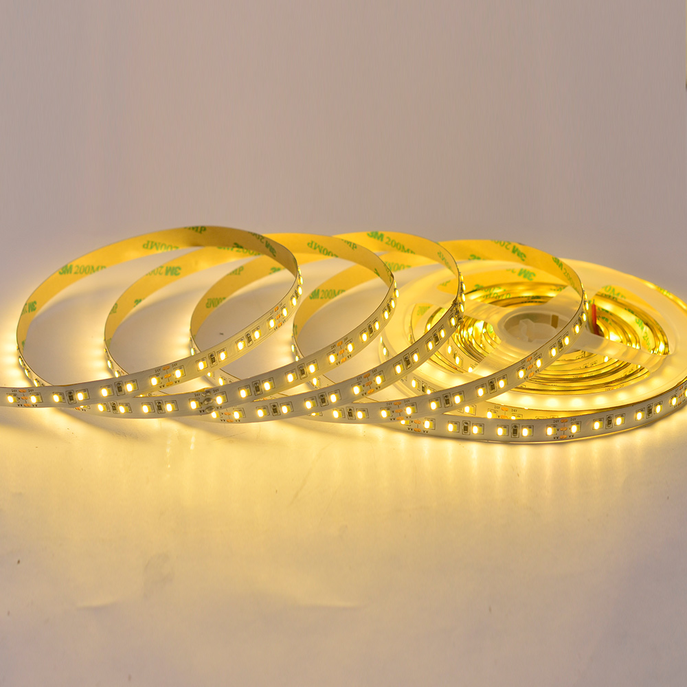 DC24V 3014SMD 1120LEDs Flexible CCT LED Strip Light - Color Temperature Pure White+Warm White Series DC24V 3014SMD 1120LEDs Flexible CCT LED Strip Light - Color Temperature Pure White+Warm White Series